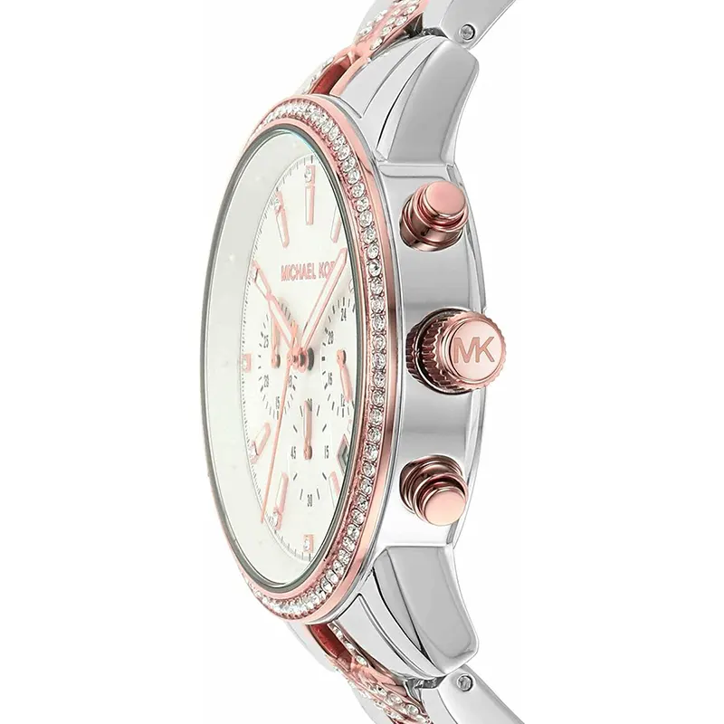 Michael Kors Ritz Chronograph White Dial Ladies Watch- MK6938